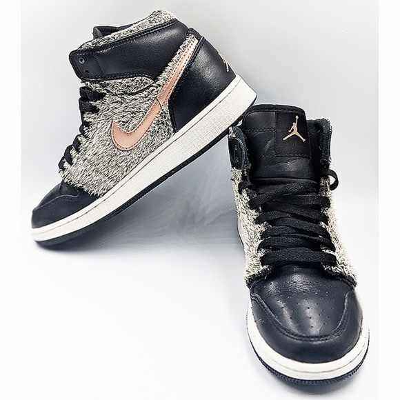 air jordan 1 with fur